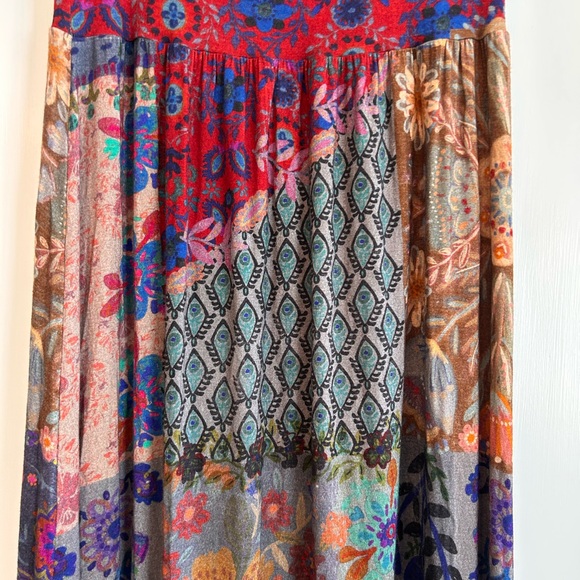 Natural Life Multicolor Patchwork Maxi Skirt - Picture 8 of 11